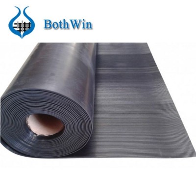 6mm Anti-slip Fine Ribbed Rubber Sheet